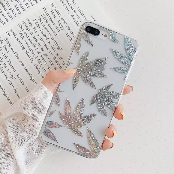 NEW iPhone 13/12/11/Pro/Max/XR Shining Leaf case - Picture 2 of 7